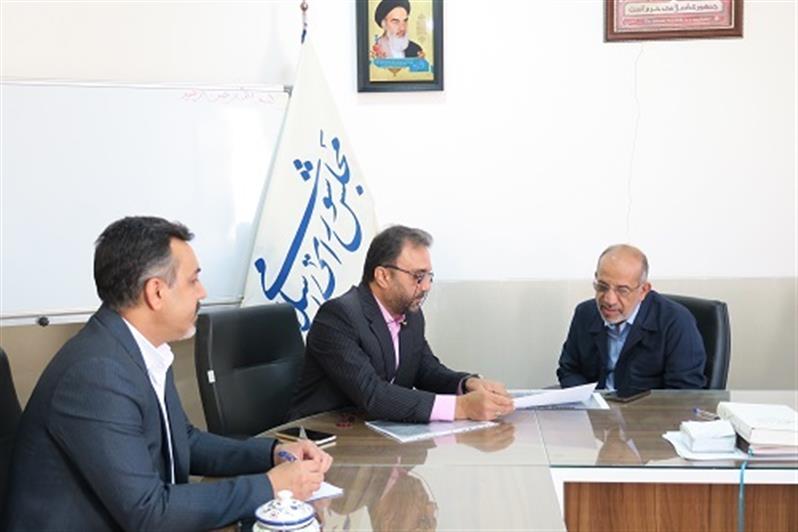 دیدار مدیركل پست استان یزد با نماینده مردم میبد و تفت در مجلس شورای اسلامی