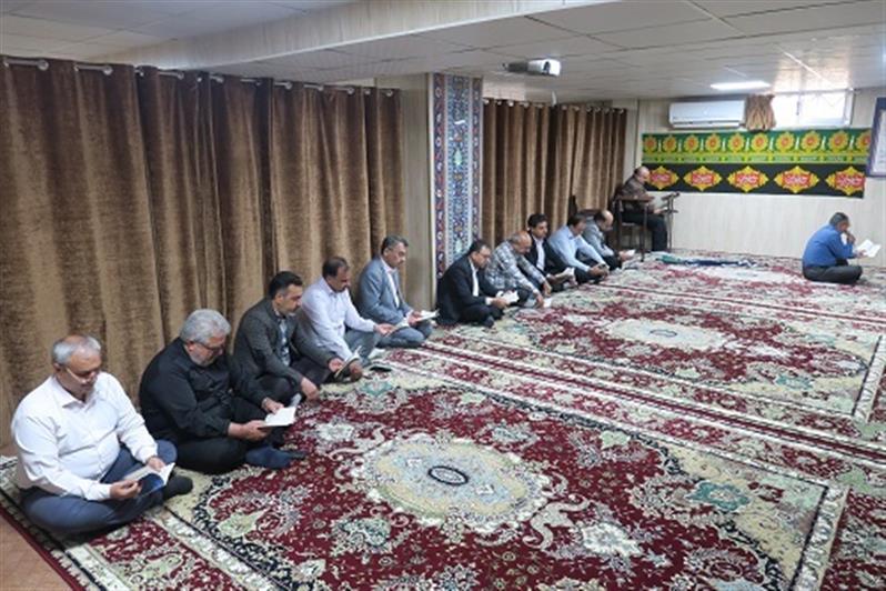 برگزاری مراسم پرفیض زیارت عاشورا و عزاداری ماه صفر